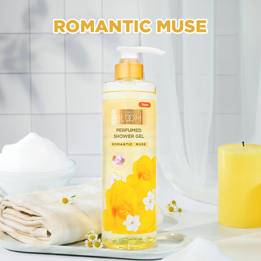 SỮA TẮM NƯỚC HOA CINDY BLOOM ROMANTIC MUSE - QUYẾN RŨ