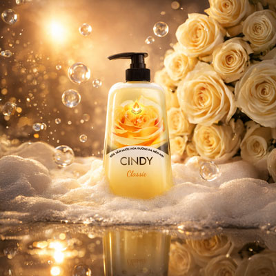 SỮA TẮM NƯỚC HOA DƯỠNG DA MỀM MẠI CINDY CLASSIC